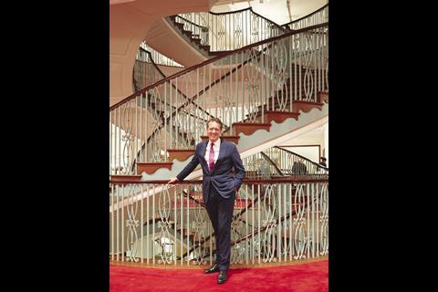 Fortnum & Mason double helix staircase